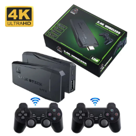 RetroPlay 4K Videojuego con 10.000 Juegos Clásicos + 2 Controles de Regalo | ENVIO GRATIS