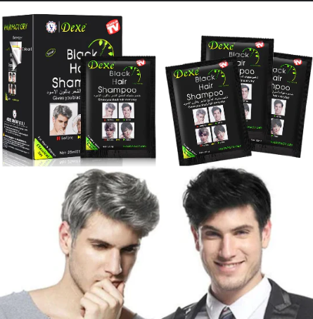 SHAMPOO CAPILAR DEXE – CUBRE CANAS | Envió Gratis